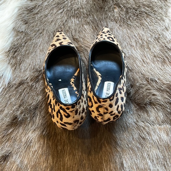 Steve Madden animal print genuine leather heels NWT $100 - Picture 4 of 8